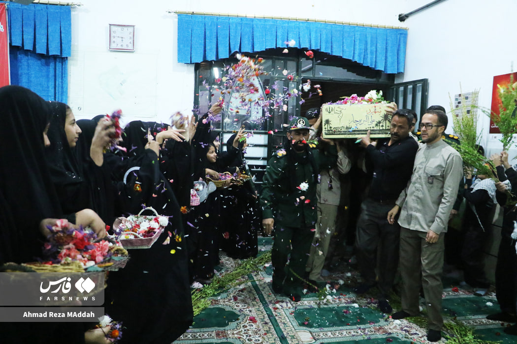 عکس/میزبانی روستائیان کوار از شهید بوجار