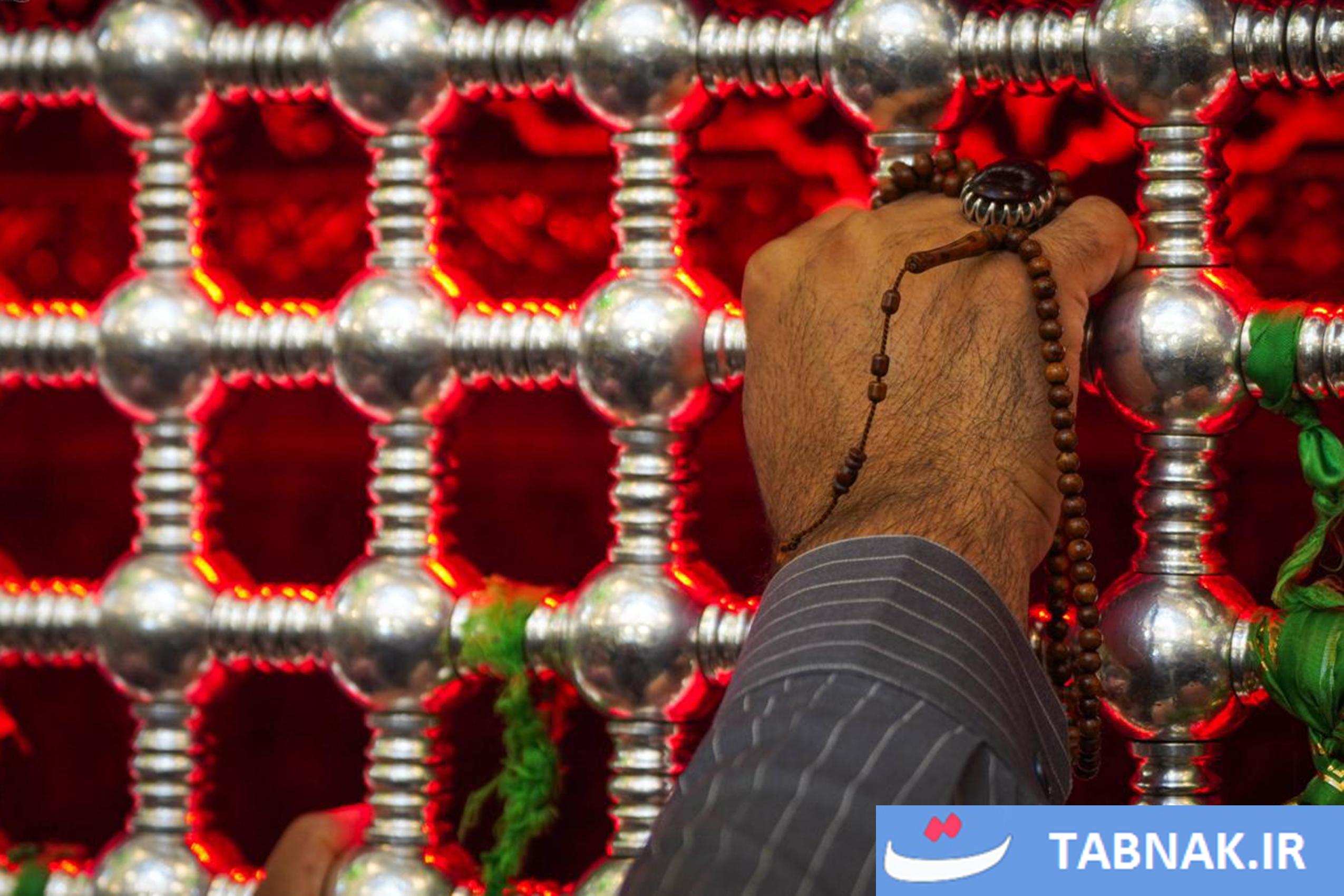 حرم مطهر حضرت علی (علیه السلام) در سالروز شهادت حضرت فاطمه زهرا (سلام االله علیها)