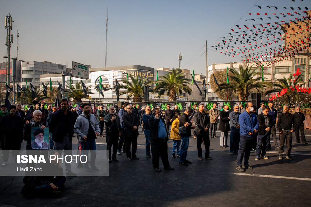 مراسم عزاداری سالروز شهادت حضرت فاطمه زهرا (س) در تهران