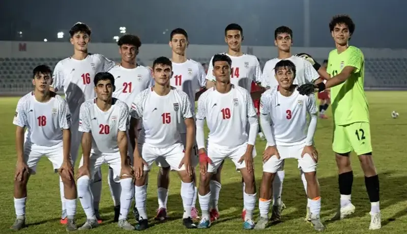 درخشش نوجوانان ایران با برد پرگل مقابل چین‌تایپه