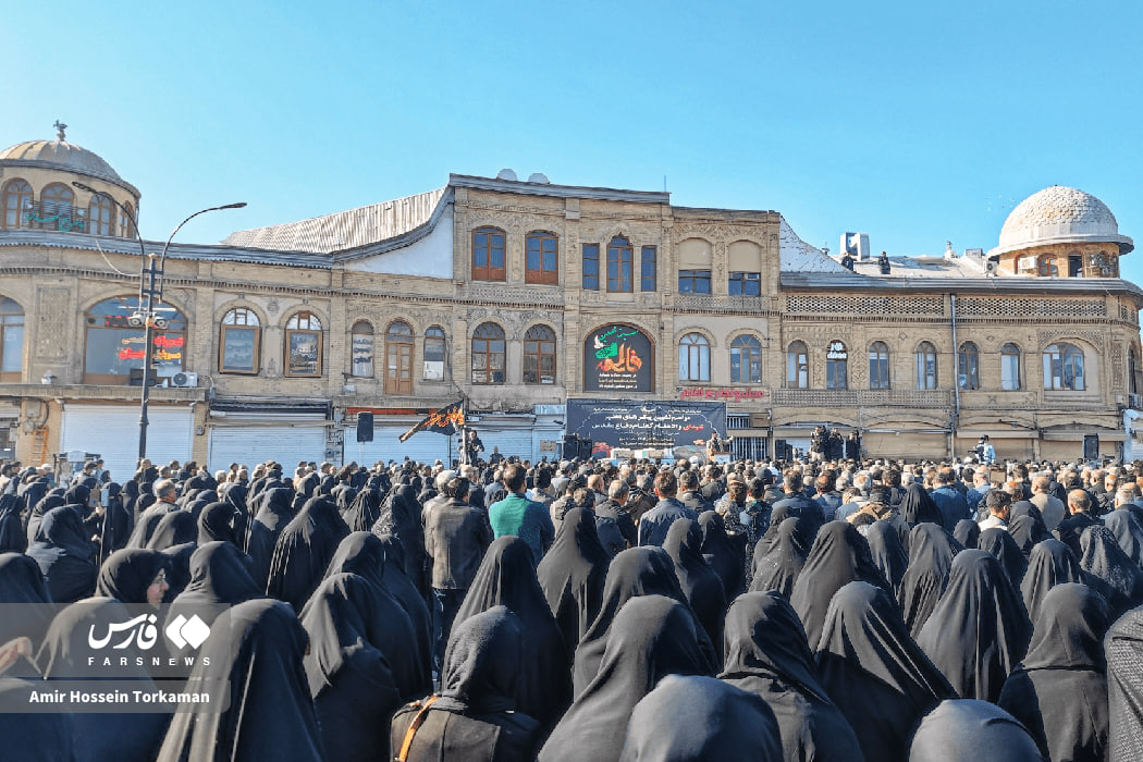 عکس/تشییع پیکر شهدای گمنام در همدان