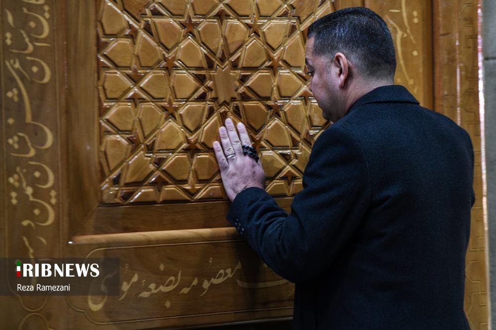 حال و هوای شب شهادت حضرت زهرا(س) در حرم بانوی کریمه