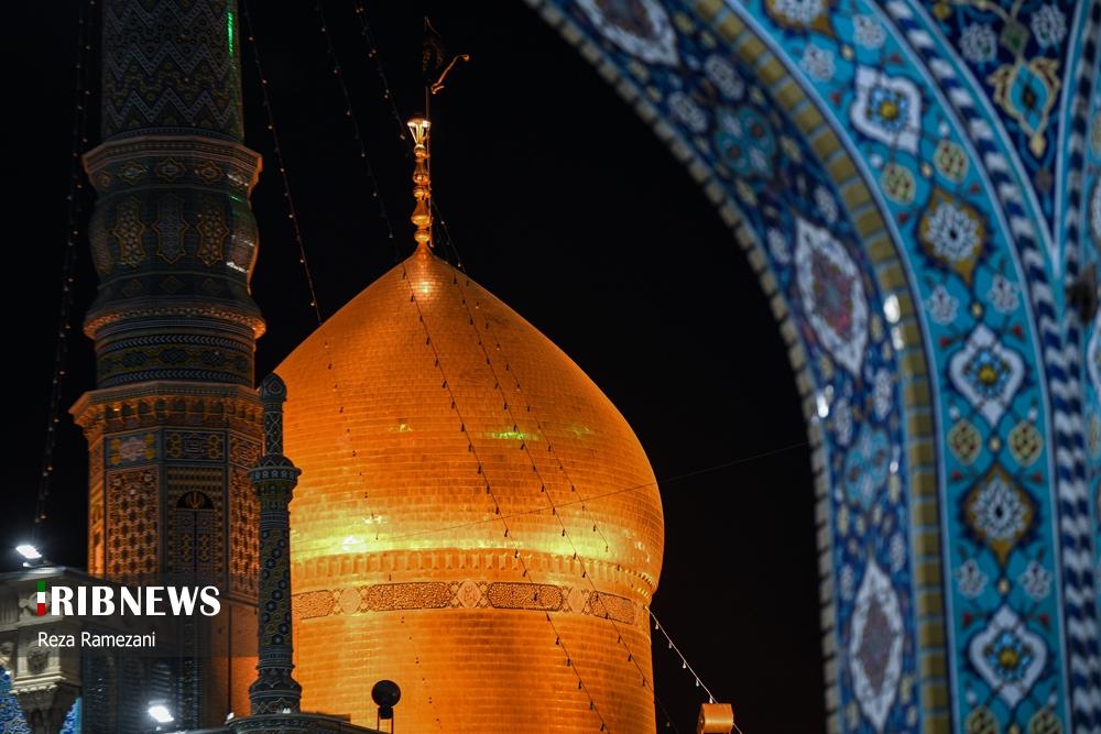 حال و هوای شب شهادت حضرت زهرا(س) در حرم بانوی کریمه