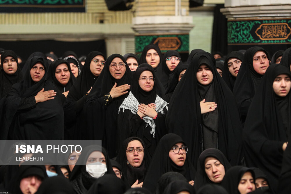 سومین شب مراسم عزاداری شهادت حضرت فاطمه(س) در حسینیه امام خمینی(ره)