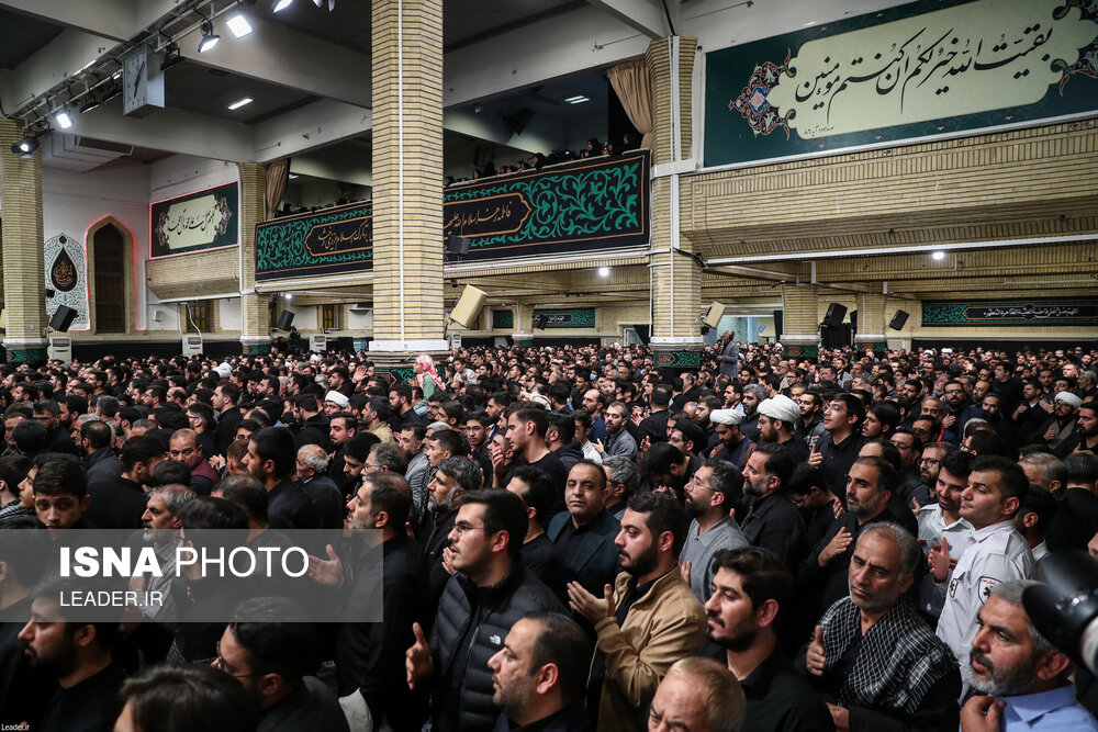 سومین شب مراسم عزاداری شهادت حضرت فاطمه(س) در حسینیه امام خمینی(ره)