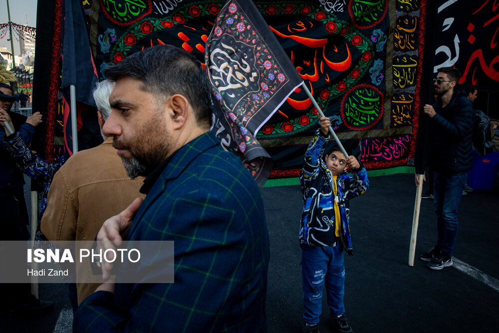 مراسم عزاداری سالروز شهادت حضرت فاطمه زهرا (س) در تهران