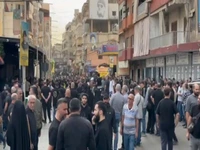 آغاز تشییع پیکر فرمانده برجسته حزب‌الله در بیروت