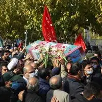 تشییع پیکر شهدای گمنام در تهران آغاز شد