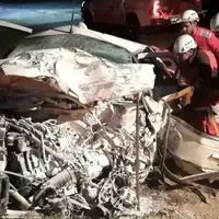 دو کشته و یک مجروح در برخورد شدید دو پژو در جنوب قشم