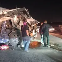 تصادف زنجیره‌ای در شوش ۲ فوتی و ۱۱ مصدوم داشت