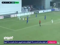 انتخابی جام ملتهای آسیا؛ گل دوم نوجوانان ایران به چین تاپیه توسط امیررضا ولی پور 