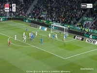 گل دوم رئال مادرید به الچه توسط بلینگام 89