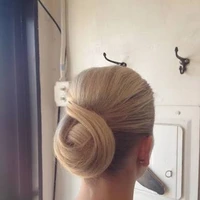 یک شینیون مو دیدنی!