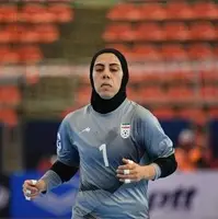 درخشش فرزانه توسلی مقابل برزیل
