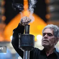 حال و هوای شب شهادت حضرت زهرا(س) در حرم بانوی کریمه