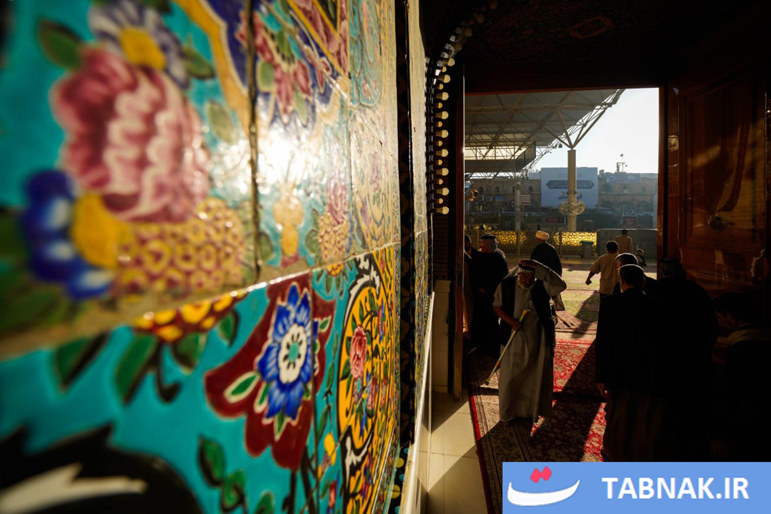 حرم مطهر حضرت علی (علیه السلام) در سالروز شهادت حضرت فاطمه زهرا (سلام االله علیها)