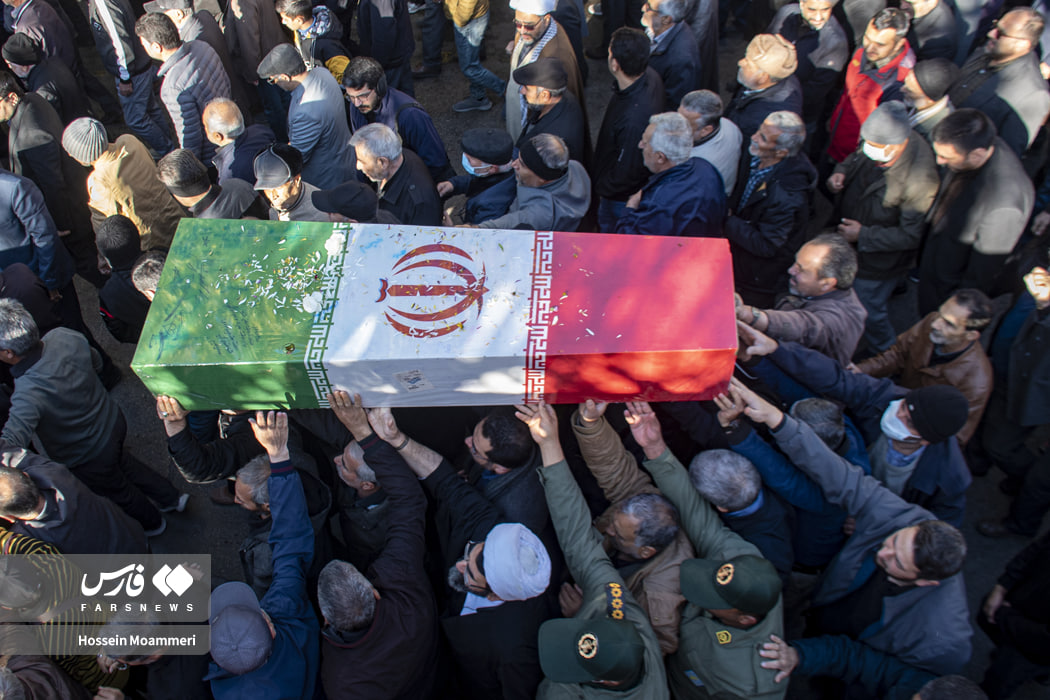 عکس/تشییع  ۸ شهدا گمنام در بجنورد