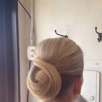 یک شینیون مو دیدنی!