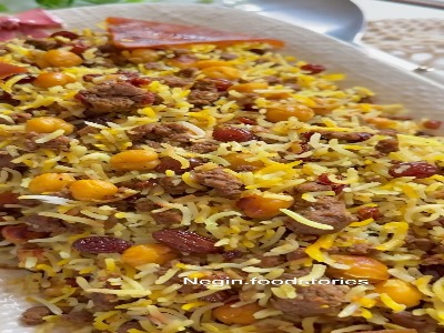 نخود پلو، غذایی مقوی!