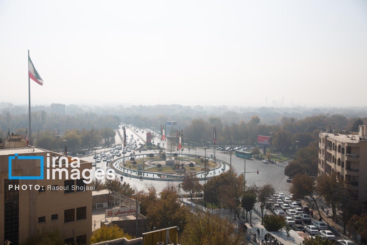 عکس/ آلودگی هوای اصفهان