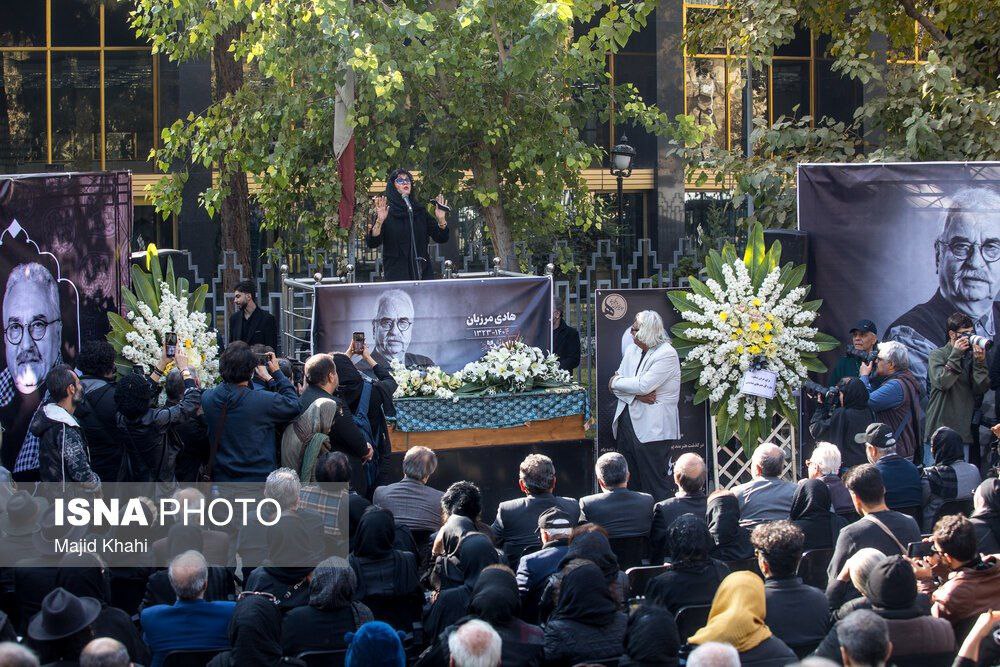 عکس/هنرمندی که عاشق ایران بود، در خاک میهن آرام گرفت ...