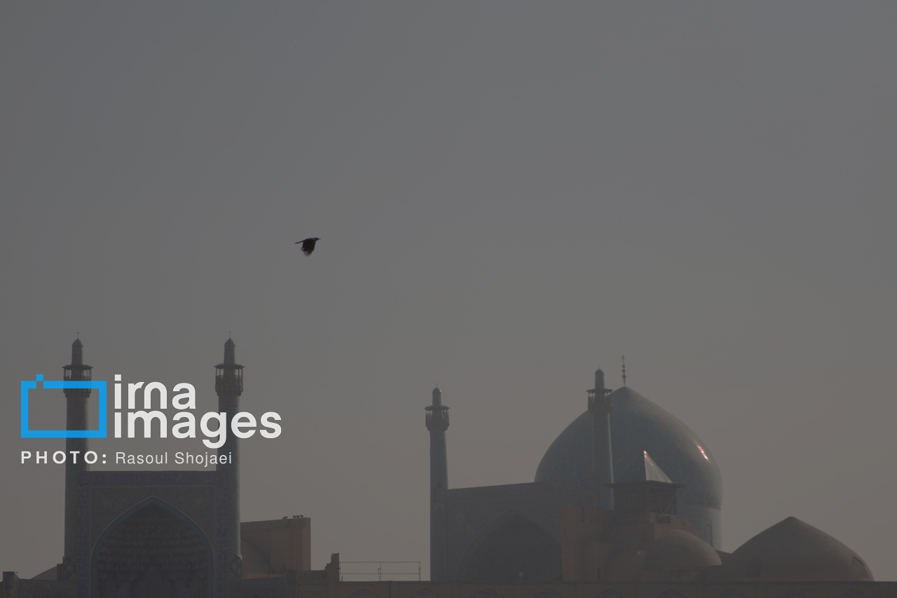 عکس/ آلودگی هوای اصفهان
