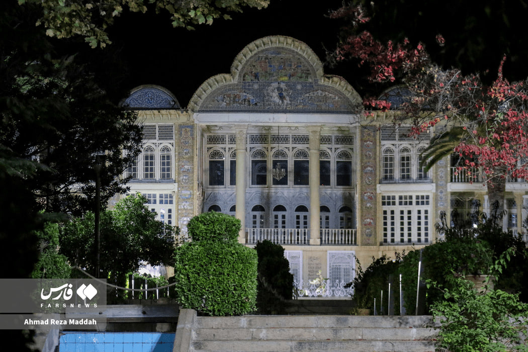 تصاویر دیدنی از باغ ارم شیراز