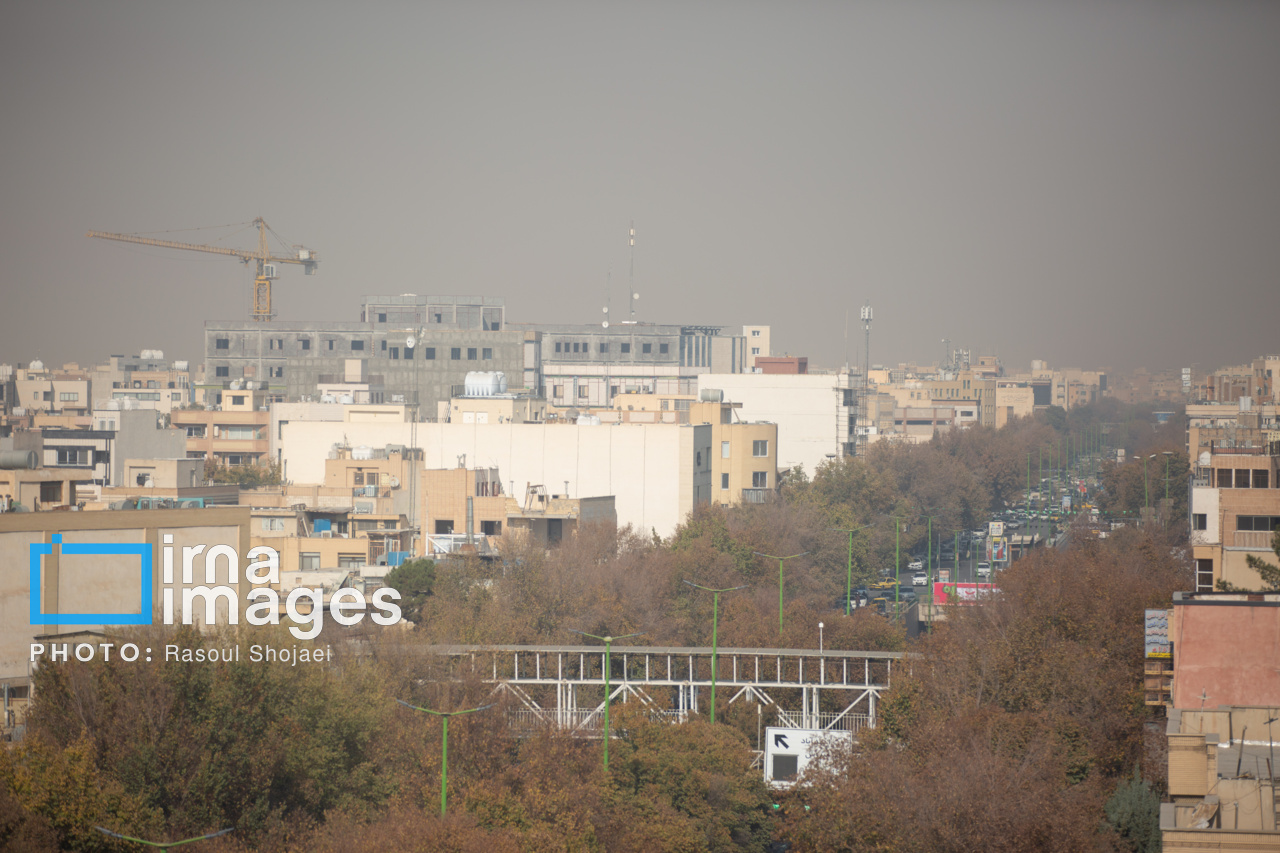 عکس/ آلودگی هوای اصفهان