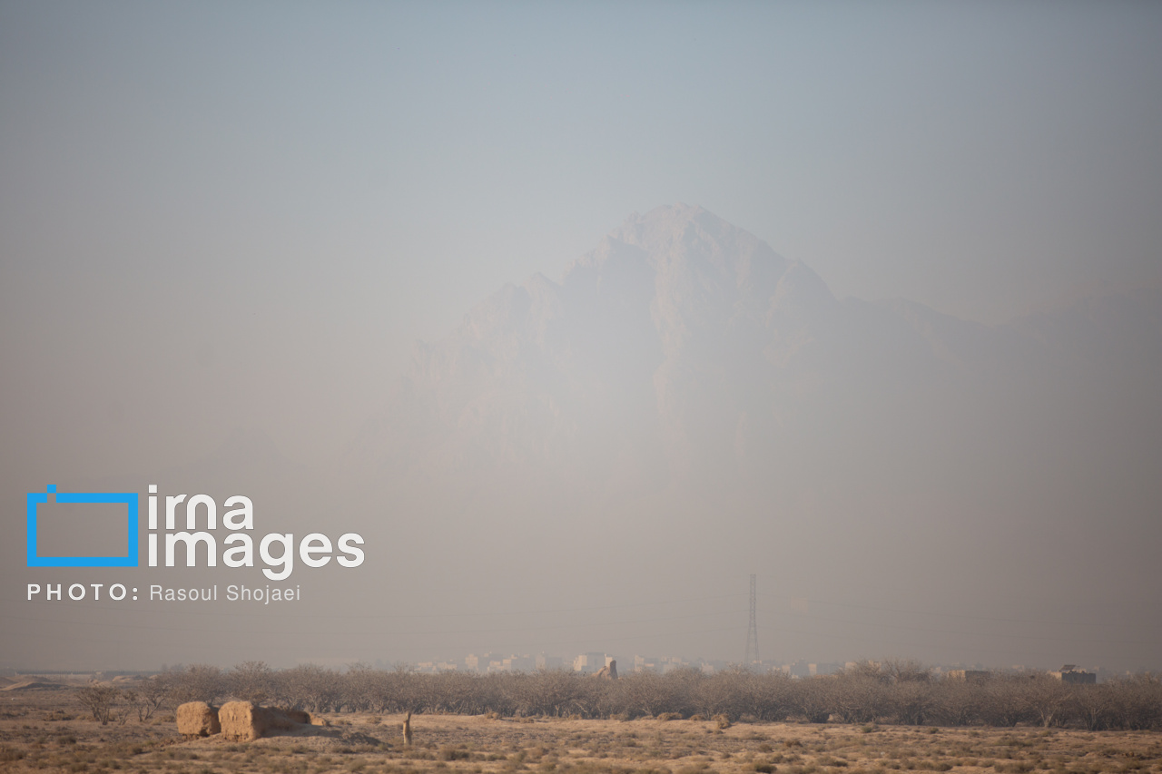 عکس/ آلودگی هوای اصفهان