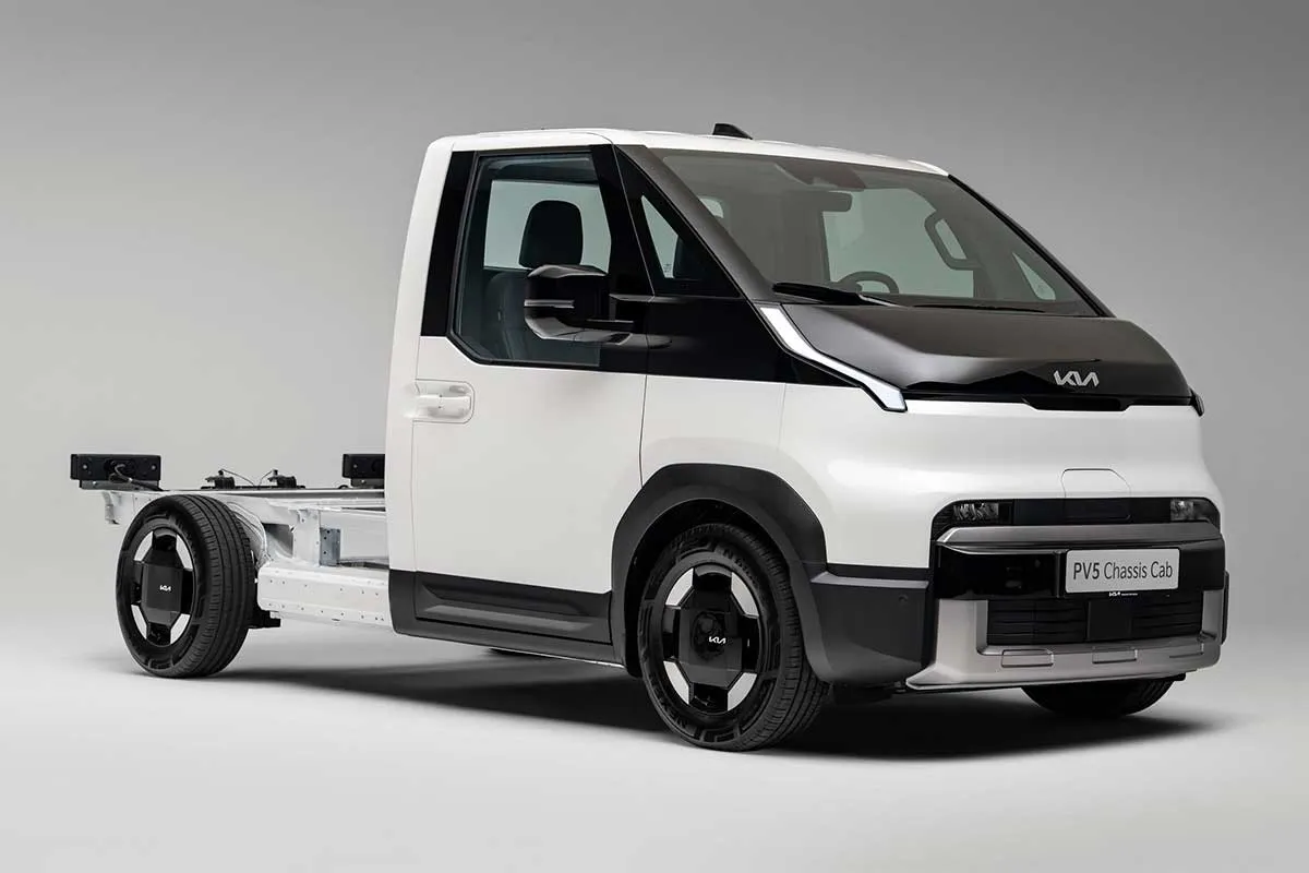 معرفی کیا PV5 شاسی کابین، خودروی برقی برای کاربری‌های متنوع