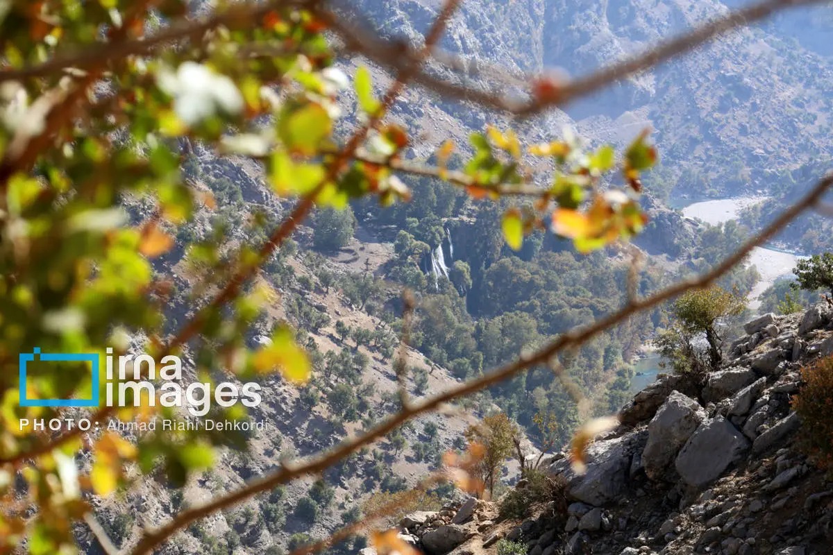  آبشار زردلیمه؛ سکوت پاییزی زاگرس