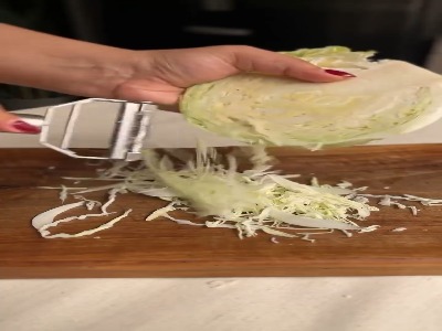 سالاد کلم رستورانی