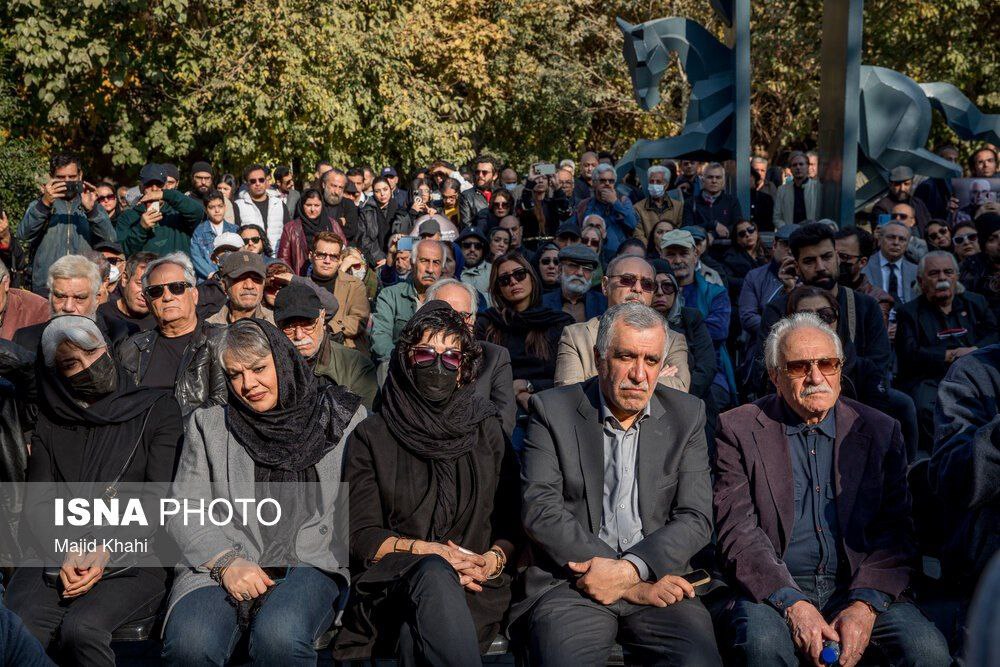 عکس/هنرمندی که عاشق ایران بود، در خاک میهن آرام گرفت ...