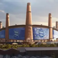 عجیب‌ترین استادیوم جهان؛ دودکش‌های 12 گانه