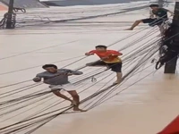 سیل شدید در جنوب تایلند