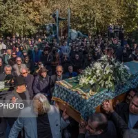 عکس/هنرمندی که عاشق ایران بود، در خاک میهن آرام گرفت ...