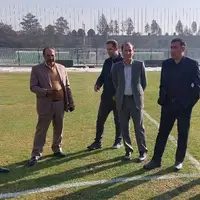 نمونه‌برداری از چمن ورزشگاه تختی