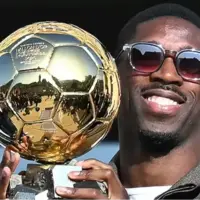 عثمان دمبله: روز مراسم مطمئن بودم برنده توپ طلا می‌شوم!