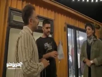 پشت صحنه اجرای سینا در کارناوال