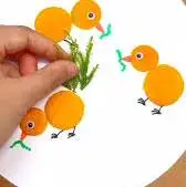 با پوست پرتقال همچین جوجوهای خفن و بانمکی درست کنید