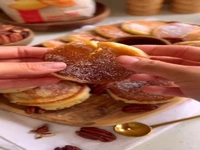 مینی پنکیک شکلاتی 