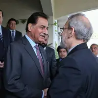 لاریجانی با رئیس مجلس ملی پاکستان دیدار کرد