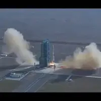 چین یک فضاپیمای خالی را برای عملیات نجات به فضا پرتاب کرد