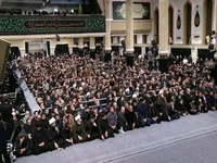 روضه‌خوانی مهدی رسولی در حسینیه امام خمینی(ره) به زبان ترکی 