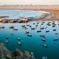 شهر بریس در یکی از زیباترین سواحل دریای مکران