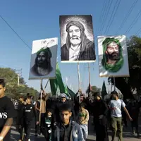 عزاداران خوزستانی‌ در مشایه فاطمی کوت‌عبدالله