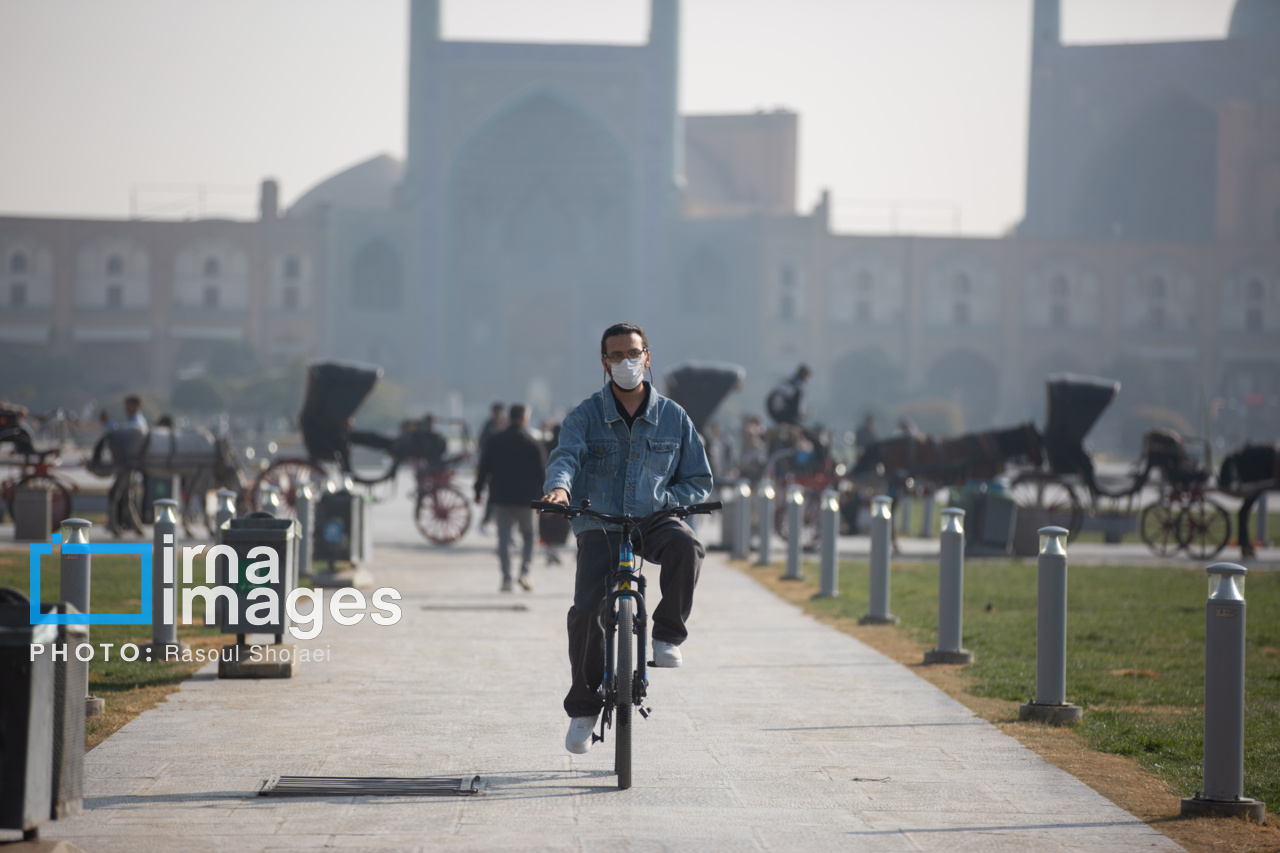 عکس/ آلودگی هوای اصفهان