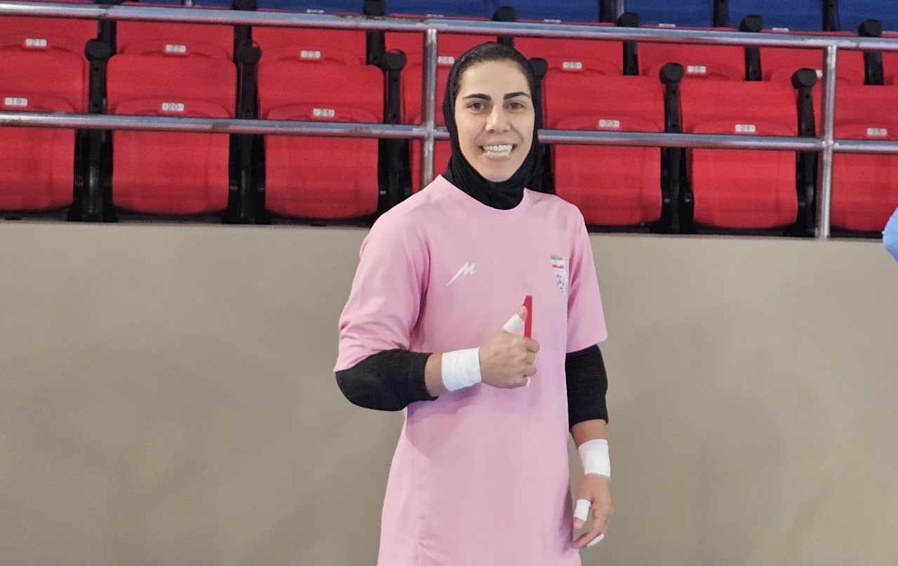 گزارش تصویری از تمرین تیم ملی فوتسال بانوان