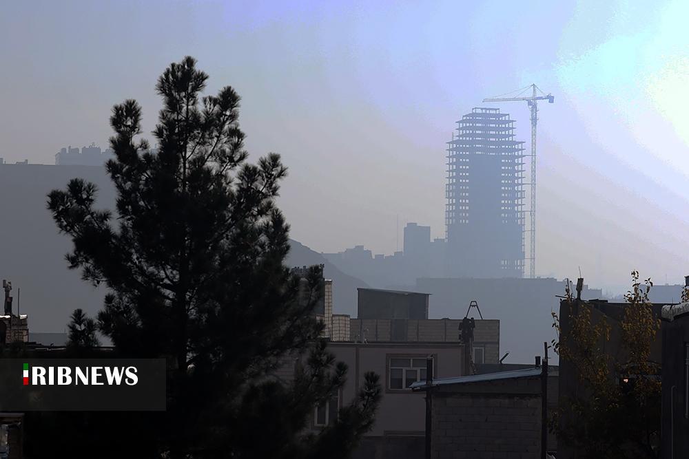 آلودگی هوای تبریز همچنان در وضعیت قرمز