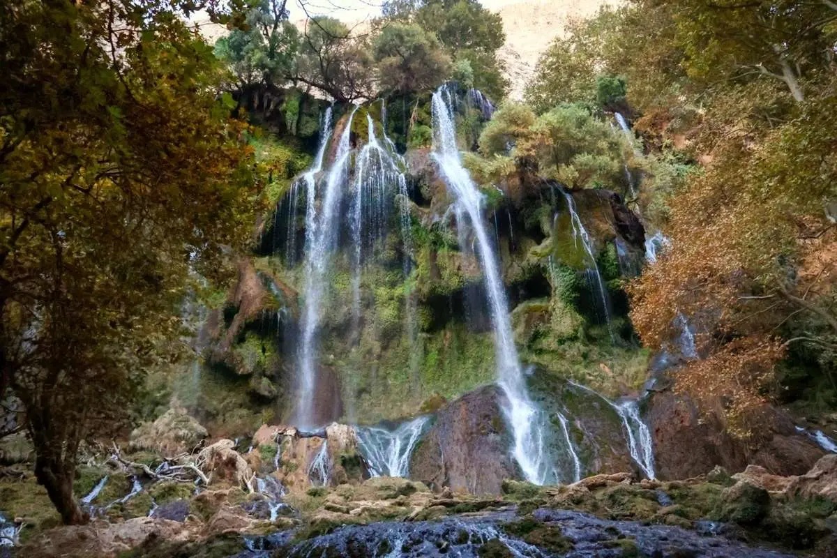  آبشار زردلیمه؛ سکوت پاییزی زاگرس